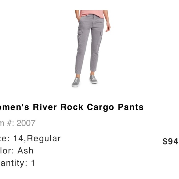 Eddie Bauer Cargo pants - Picture 2 of 4